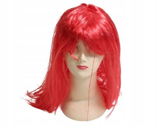 Czerwona Peruka Na Impreze Długie Czerwone Włosy Midex