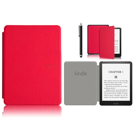 CZERWONE ETUI SLIM DLA CZYTNIKA KINDLE PAPERWHITE 11 GEN 6,8" Kindle