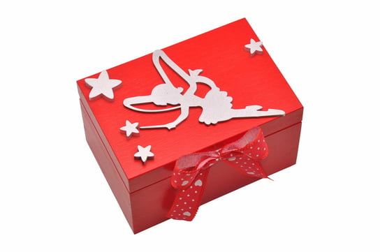 Czerwone pudełko  wróżki - prezent dla dziewczynki. Zabawki Sensoryczne