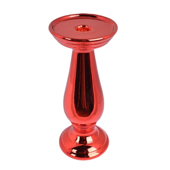 Czerwony lichtarz — świecznik Umowero 23 cm Duwen