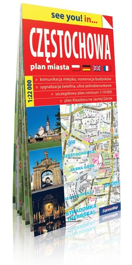 Częstochowa. Plan miasta 1:22 000 Expressmap Polska Sp. z o.o.
