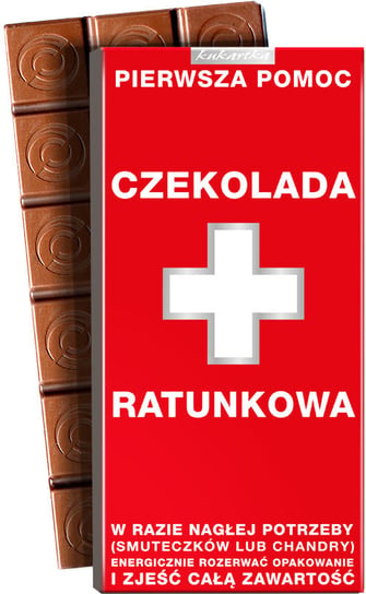 CZK-044  CZEKOLADA RATUNKOWA Kukartka