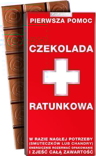 Czk-044  Czekolada Ratunkowa Kukartka