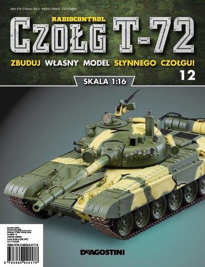 Czołg T-72 Zbuduj Własny Model Słynnego Czołgu Nr 12 De Agostini Deutschland GmbH