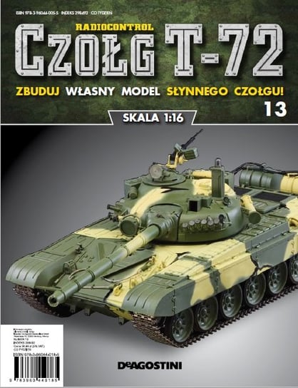 Czołg T-72 Zbuduj Własny Model Słynnego Czołgu Nr 13 De Agostini Deutschland GmbH