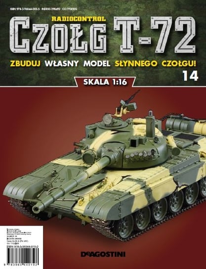 Czołg T-72 Zbuduj Własny Model Słynnego Czołgu Nr 14 De Agostini Deutschland GmbH