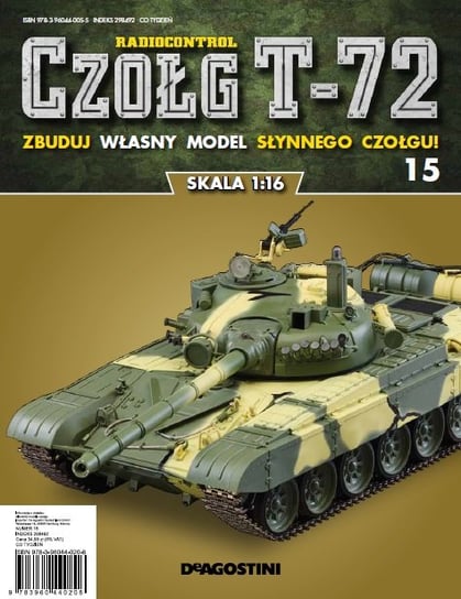 Czołg T-72 Zbuduj Własny Model Słynnego Czołgu Nr 15 De Agostini Deutschland GmbH