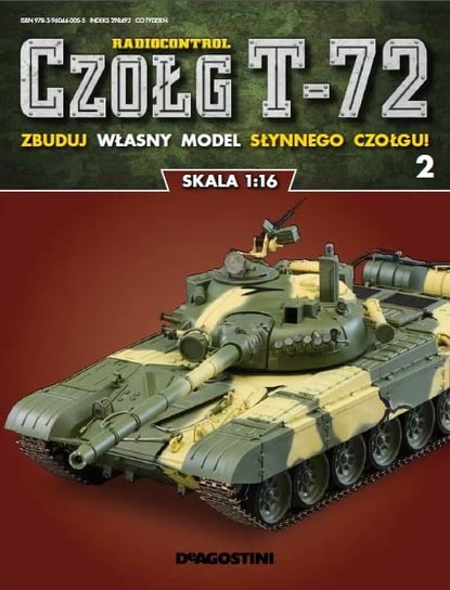 Czołg T-72 Zbuduj Własny Model Słynnego Czołgu Nr 2 De Agostini Deutschland GmbH