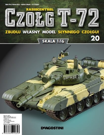 Czołg T-72 Zbuduj Własny Model Słynnego Czołgu Nr 20 De Agostini Deutschland GmbH