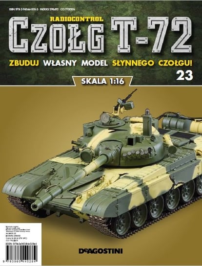 Czołg T-72 Zbuduj Własny Model Słynnego Czołgu Nr 23 De Agostini Deutschland GmbH