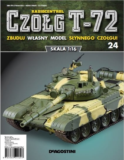 Czołg T-72 Zbuduj Własny Model Słynnego Czołgu Nr 24 De Agostini Deutschland GmbH