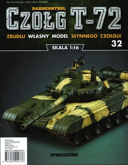Czołg T-72 Zbuduj Własny Model Słynnego Czołgu Nr 32 De Agostini Deutschland GmbH