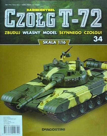 Czołg T-72 Zbuduj Własny Model Słynnego Czołgu Nr 34 De Agostini Deutschland GmbH