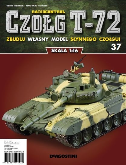 Czołg T-72 Zbuduj Własny Model Słynnego Czołgu Nr 37 De Agostini Deutschland GmbH