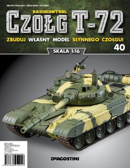 Czołg T-72 Zbuduj Własny Model Słynnego Czołgu Nr 40 De Agostini Deutschland GmbH