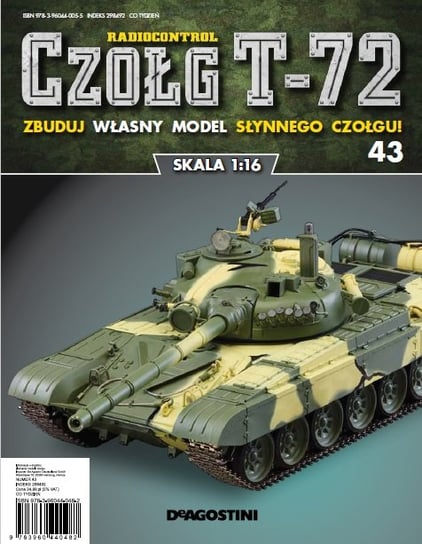 Czołg T-72 Zbuduj Własny Model Słynnego Czołgu Nr 43 De Agostini Deutschland GmbH