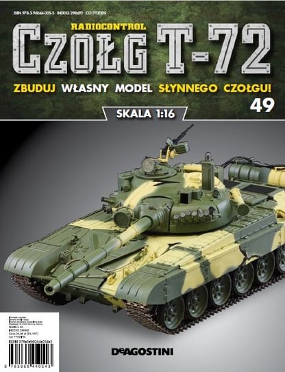 Czołg T-72 Zbuduj Własny Model Słynnego Czołgu Nr 49 De Agostini Deutschland GmbH