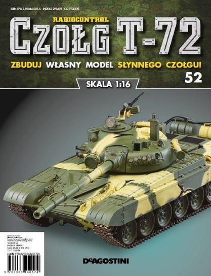 Czołg T-72 Zbuduj Własny Model Słynnego Czołgu Nr 52 De Agostini Deutschland GmbH