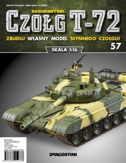 Czołg T-72 Zbuduj Własny Model Słynnego Czołgu Nr 57 De Agostini Deutschland GmbH
