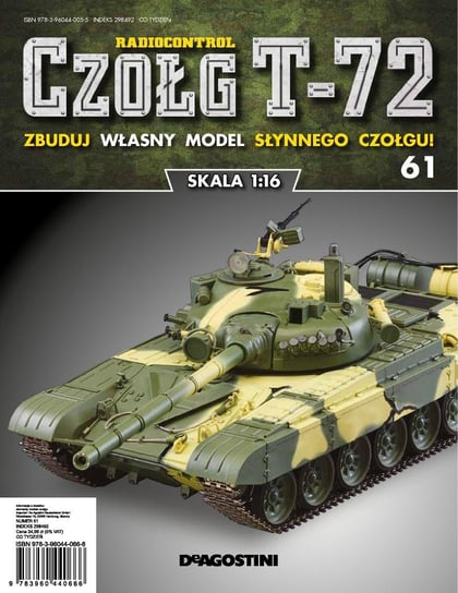 Czołg T-72 Zbuduj Własny Model Słynnego Czołgu Nr 61 De Agostini Deutschland GmbH