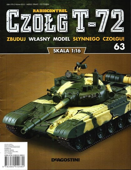 Czołg T-72 Zbuduj Własny Model Słynnego Czołgu Nr 63 De Agostini Deutschland GmbH