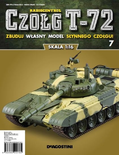 Czołg T-72 Zbuduj Własny Model Słynnego Czołgu Nr 7 De Agostini Deutschland GmbH