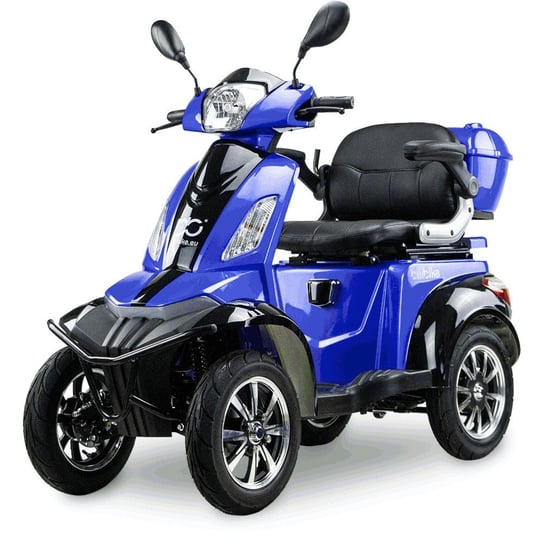 Czterokołowy Inwalidzki Skuter Elektryczny Bili Bike Shino Quadro 30Ah Lit Niebieski/Czarny Bili Bike