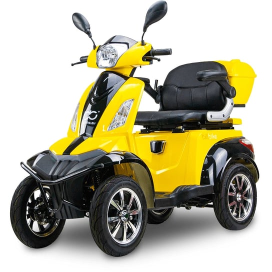 Czterokołowy Inwalidzki Skuter Elektryczny Bili Bike Shino Quadro 30Ah Lit Żółty/Czarny Bili Bike