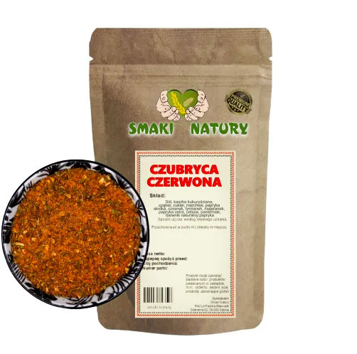 CZUBRYCA CZERWONA PREMIUM 500g Gatunek 1 niepowtarzalny smak i aromat SmakiNatury