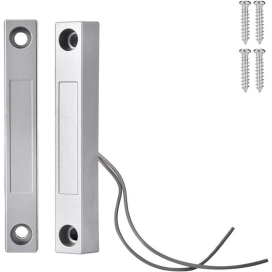 Czujnik kontaktowy magnetyczny uzwojenie drzwi przewodowe Akcesoria do systemów alarmowych Inna marka