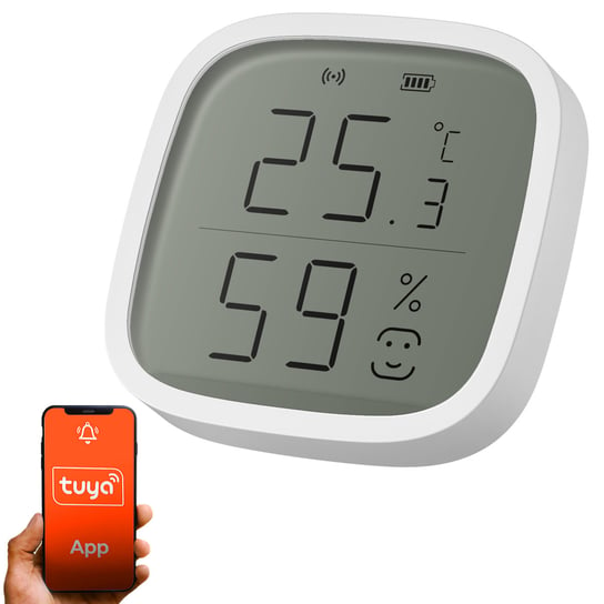 Czujnik temperatury i wilgotności, Smart Home, Extralink Smart Life Temperature and Humidity Sensor Extralink