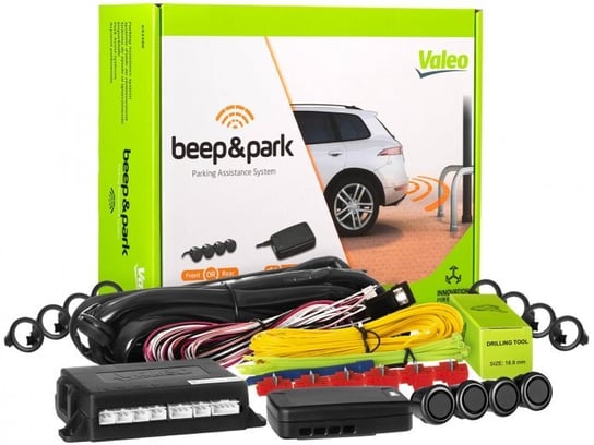 Czujniki parkowania VALEO BEEP &amp; PARK 632200, 4 sensory, czarne Valeo