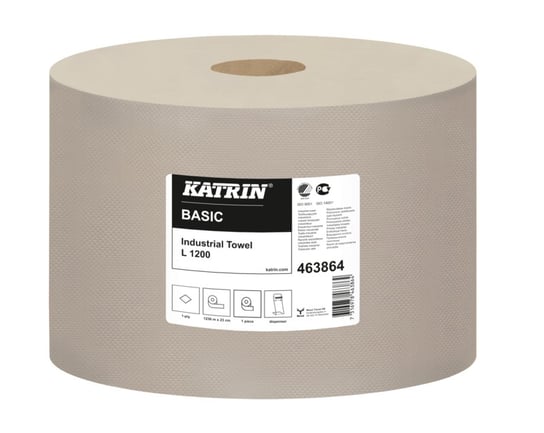Czyściwo Papierowe, Katrin Basic L 1200, 1W Naturalny, Opakowanie 1 Rolka Metsa Tissue