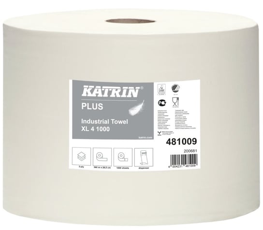 Czyściwo Papierowe Katrin Plus, 4W Celuloza, Opakowanie 1 Rolka Metsa Tissue