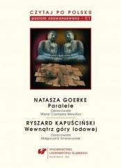 Czytaj po polsku T.6 Natasza Goerke: Paralele... Wydawnictwo Uniwersytetu Śląskiego