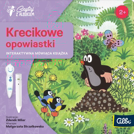 CZYTAJ z ALBIKIEM Mówiąca KSIĄŻKA Krecikowe OPOWIASTKI Krecik KSIĄŻECZKA 2+ Albi