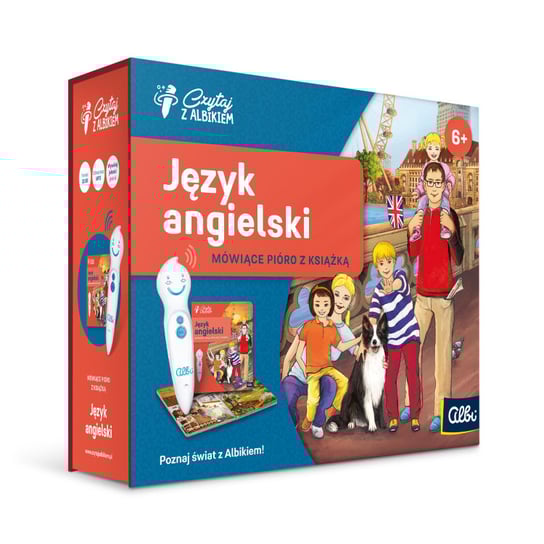 Czytaj z Albikiem, zestaw, Język angielski Albi