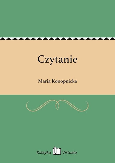 Czytanie - ebook epub Konopnicka Maria