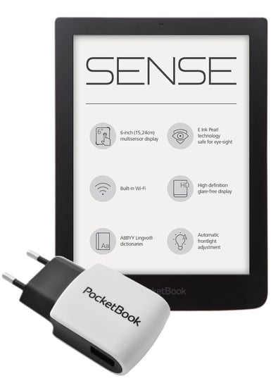 Czytnik e-booków POCKETBOOK 630 Sense + ładowarka USB PocketBook