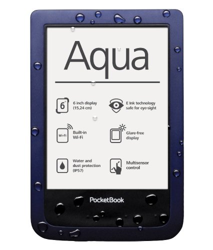 Czytnik e-booków Pocketbook Aqua PB640-B-WW, ciemno-niebieski Pocketbook