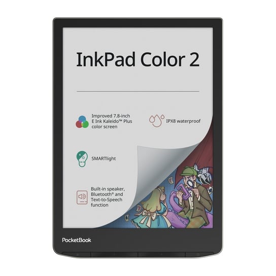 Czytnik e-booków - PocketBook InkPad Color 2 moon silver PocketBook