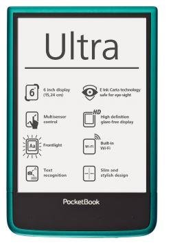 Czytnik e-booków Pocketbook PB650 Ultra, szmaragdowy Pocketbook