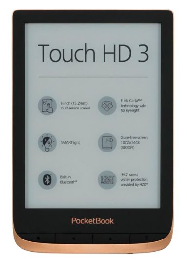 Czytnik e-booków Pocketbook Touch HD3, miedziany Pocketbook