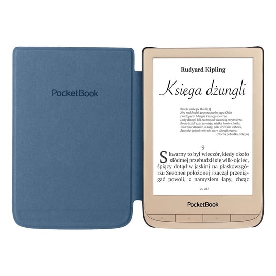 Czytnik e-booków Pocketbook Touch Lux 4 złoty + etui (WERSJA LIMITOWANA) Pocketbook