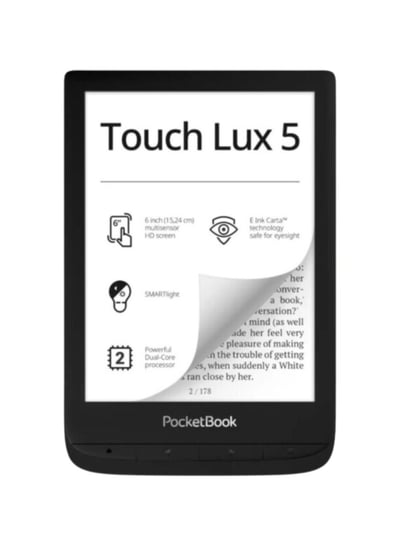 Czytnik e-booków - PocketBook Touch Lux 5 Ink Black Pocketbook