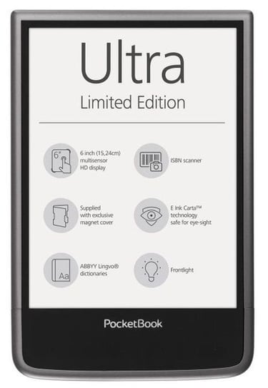 Czytnik e-booków Pocketbook Ultra LE PB650 + etui Pocketbook