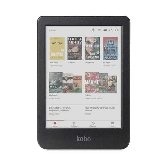 Czytnik ebooków KOBO Clara Colour, czarny Kobo