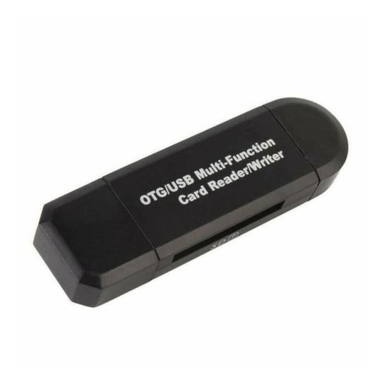 Czytnik kart pamięci - GENERIC - USB Type-C/USB 3.0 - Biały - Karty SD i Micro-SD Inna marka