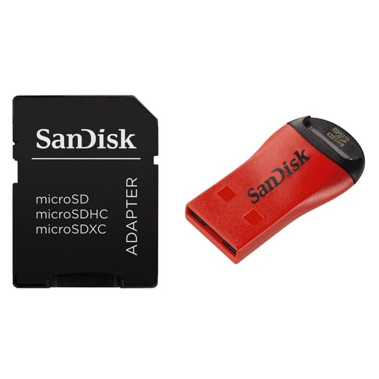 Czytnik kart pamięci SANDISK Micromate Duo + adapter SD SanDisk