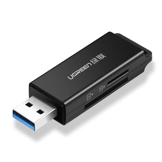 Czytnik kart pamięci - Ugreen CM104 SD/TF USB 3.0 (czarny) uGreen